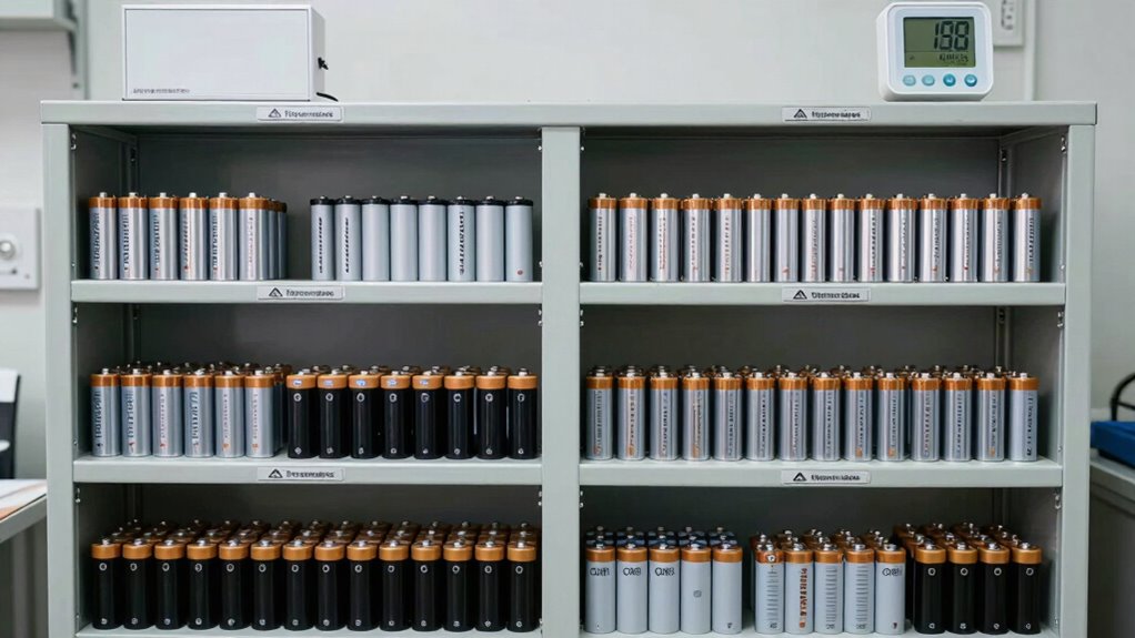 Batterien ordnungsgemäß sicher aufbewahren