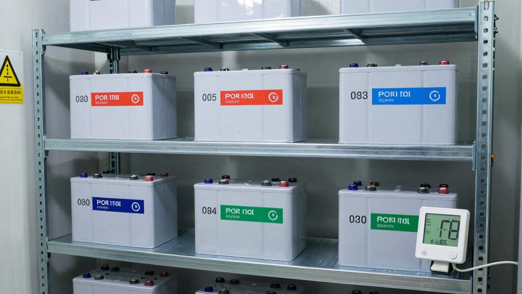 Batterien richtig lagern