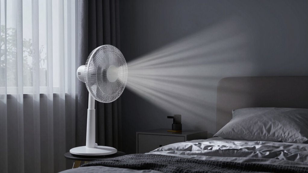 strategic window and fan placement