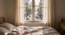 Straßenlärm dringt ins Schlafzimmer ein