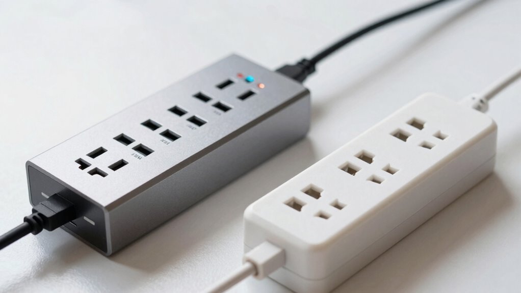 Überspannungsschutz versus Mehrfachsteckdosenleiste