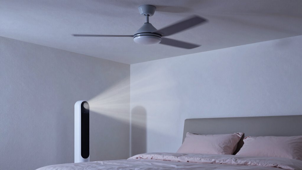 Synchronisiere Ventilatoren zur Feuchtigkeitskontrolle