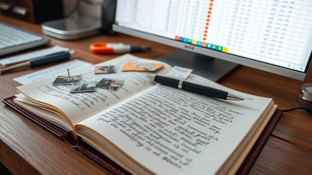 systematic test note organization