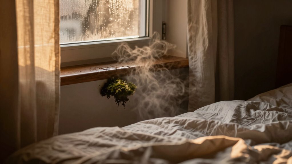 Die Temperatur reguliert die Innenfeuchtigkeit