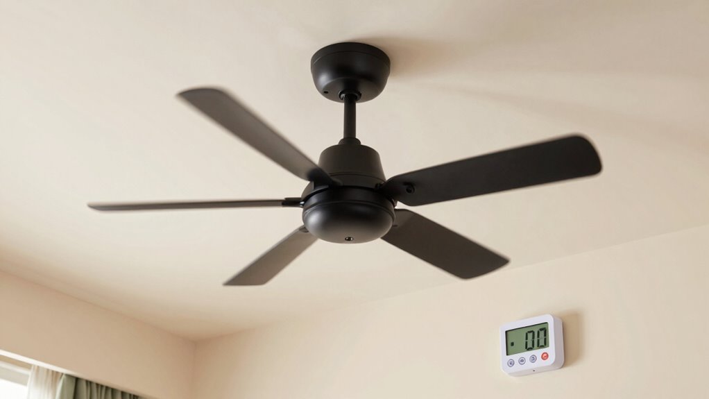 test fan noise regularly