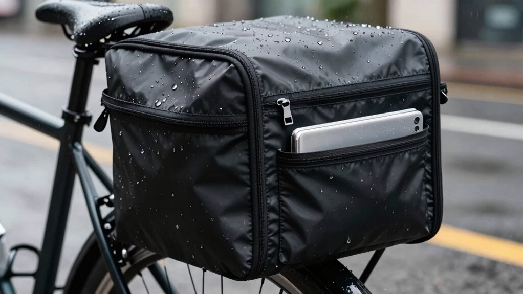 test pannier waterproof integrity