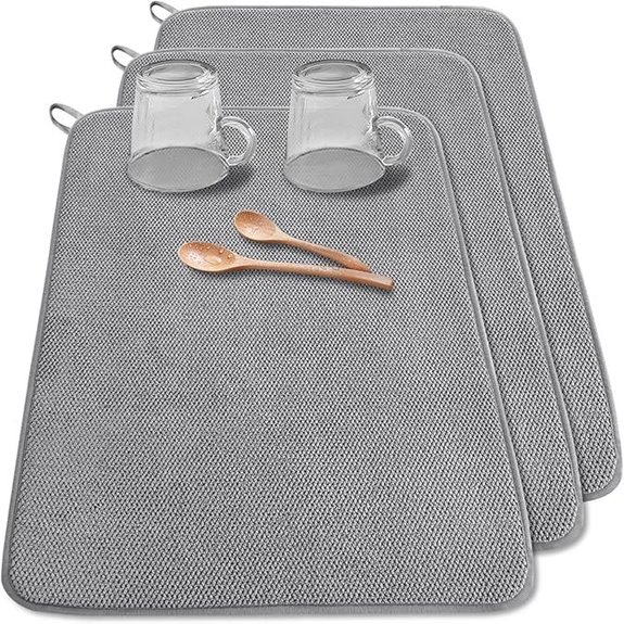 3er Pack XXL Mikrofaser-Trocknungsmatten