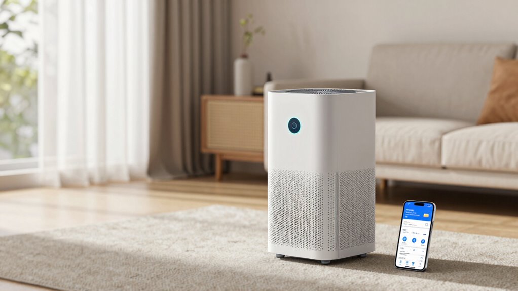 Top-Apps kontrollierte Luftreiniger
