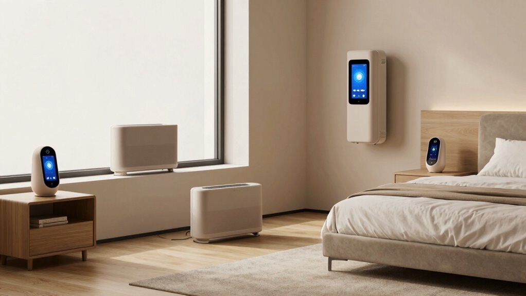 Top-App gesteuerte Schlafzimmerheizungen