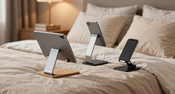 top bed tablet stands