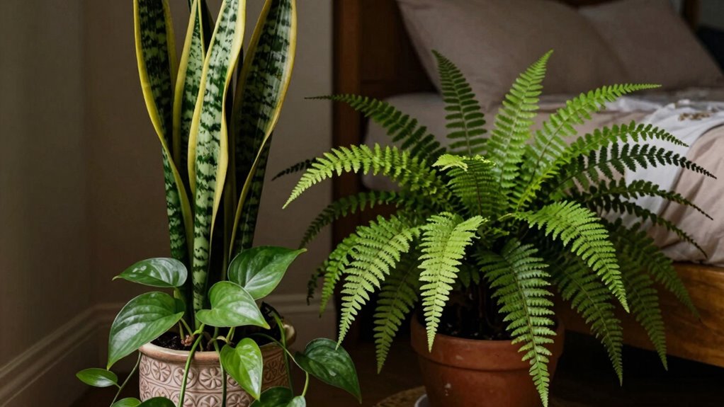 top bedroom low light plants