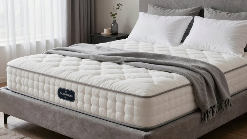 top california king latex mattresses