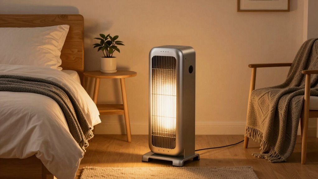 kleine kompakte Schlafzimmerheizungen
