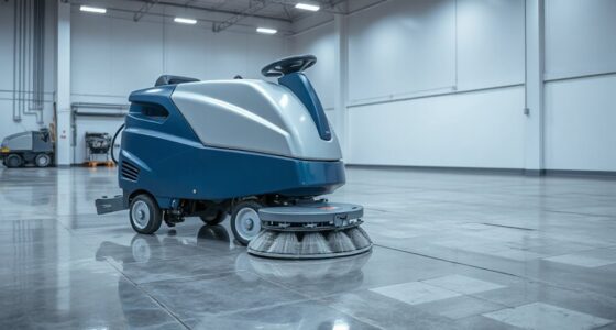 top concrete floor scrubbers