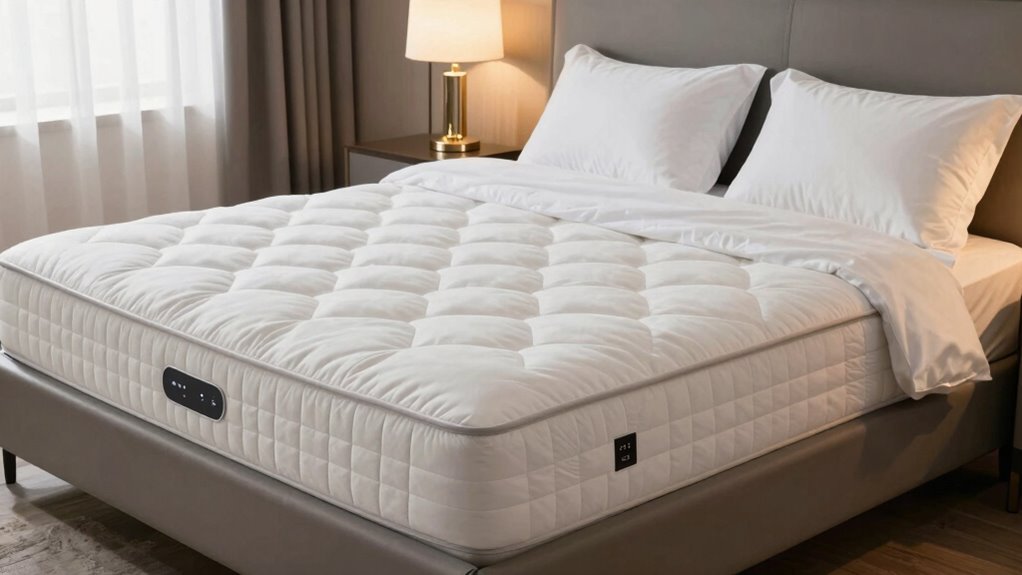 top dual heated mattress pads