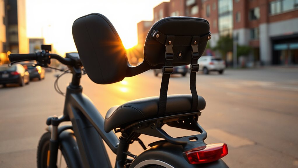 top e bike child seat options