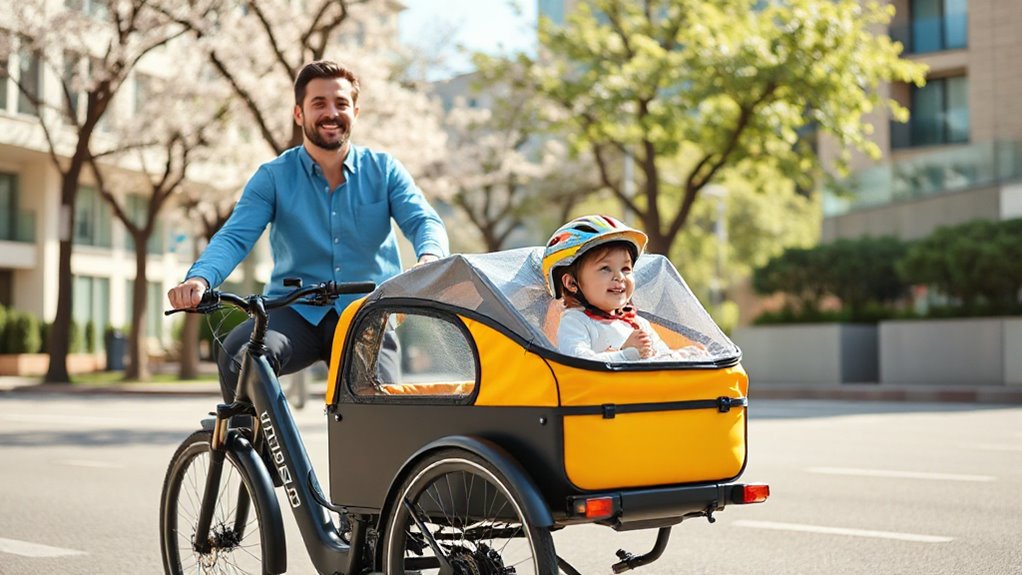 top e bike kid trailers