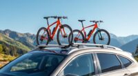 top e bike roof rack crossbars