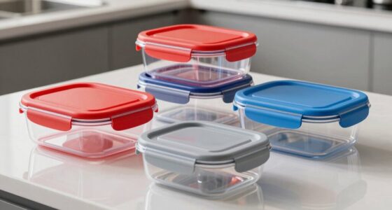 oberste Lebensmittelbehälterdeckel