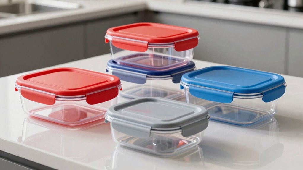 oberste Lebensmittelbehälterdeckel