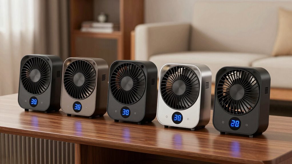 top four heaters with display