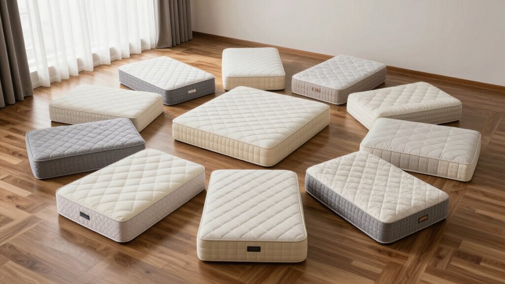 top full latex mattress picks