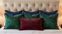 top headboard reading pillows
