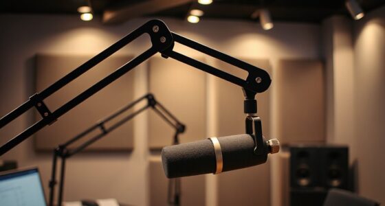 Top heavy duty Broadcast-Arme