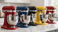 top kitchenaid mixer colors