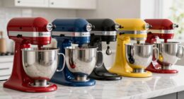 top kitchenaid mixer colors