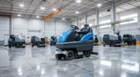 top large area floor scrubbers
