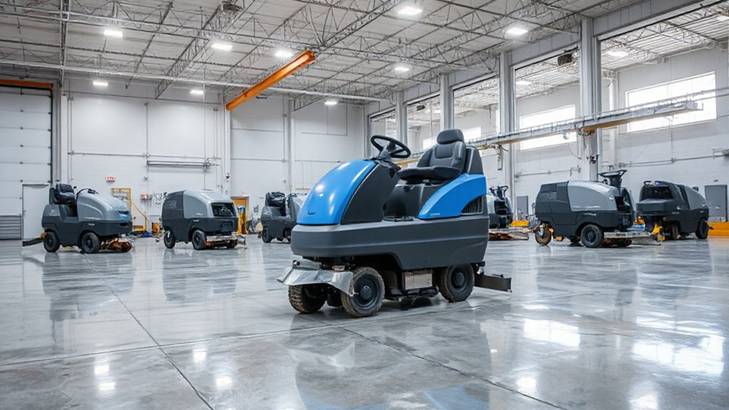 top large area floor scrubbers