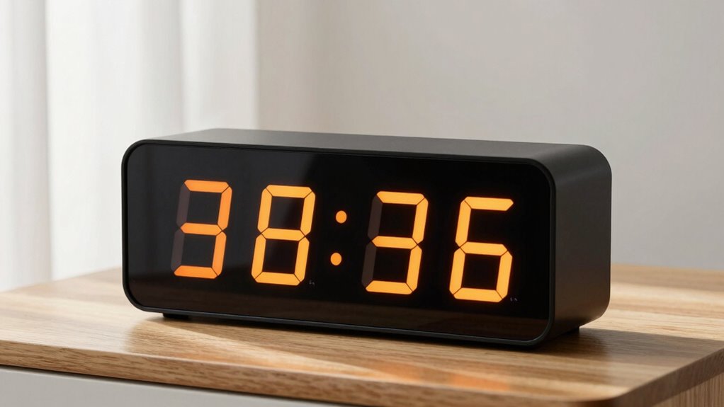 top large display alarm clocks