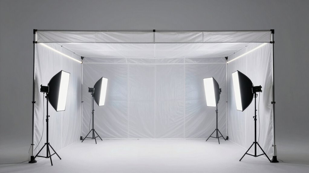 top große Foto Lichtzelte