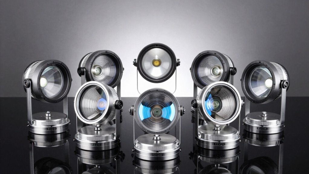 top LED Fresnel-Sets