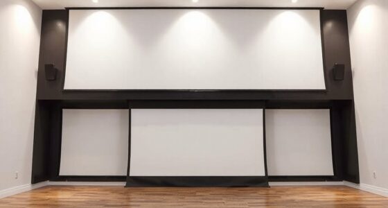 top motorisierte Projektionstafeln