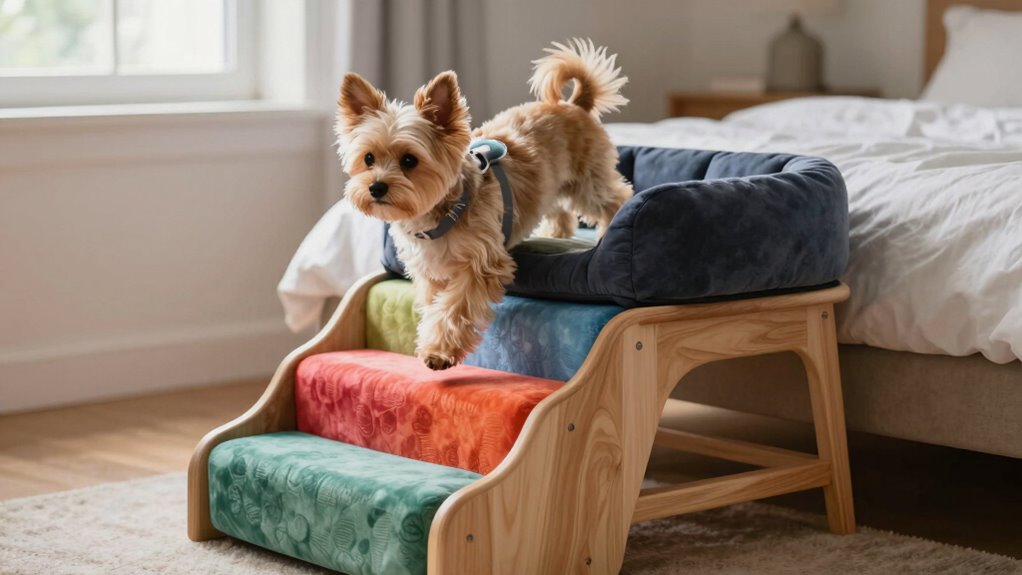 top pet bed step options