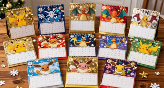 top pok mon tcg calendars