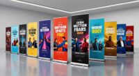 top portable banner stands