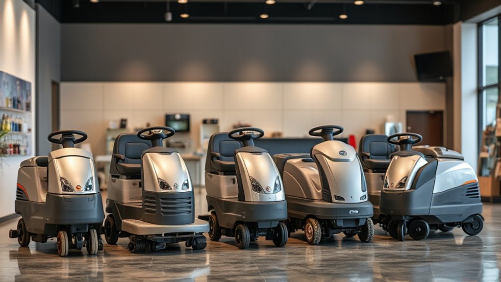 top premium floor scrubbers