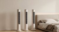 top quiet bedroom tower fans