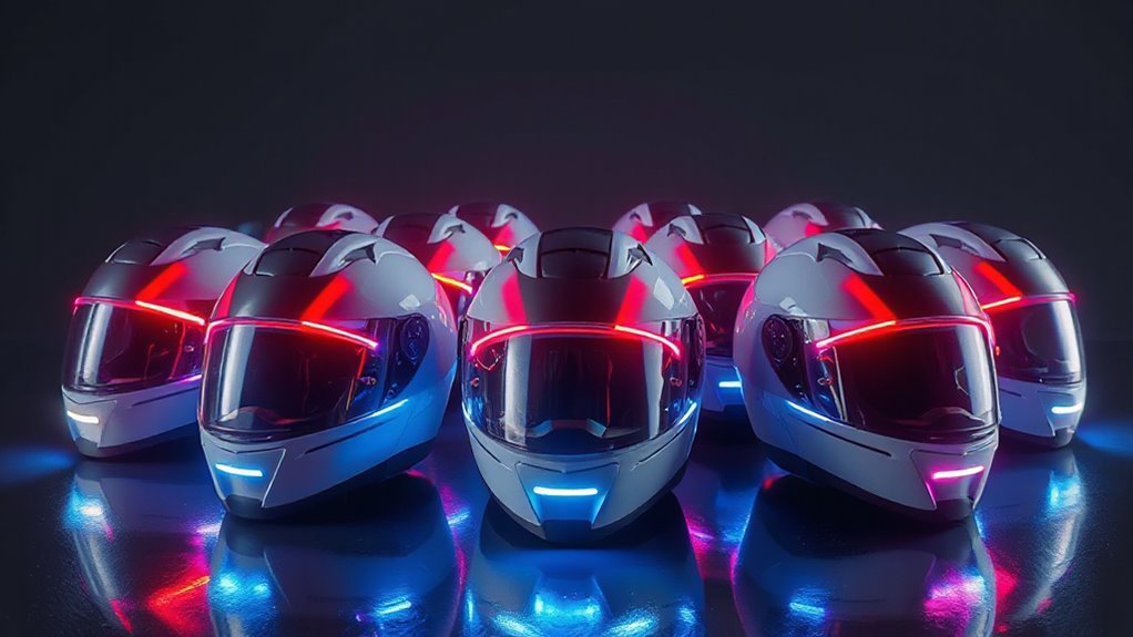 top smart helmets with lights