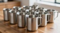 Top Edelstahl-Reisebecher
