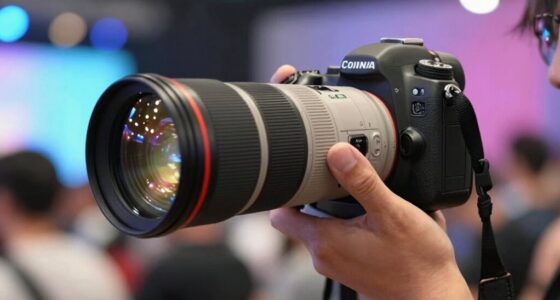 Top-Telezooms-Kameras stabilisiert