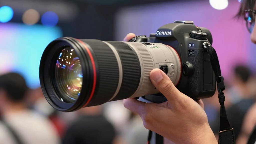 Top-Telezooms-Kameras stabilisiert