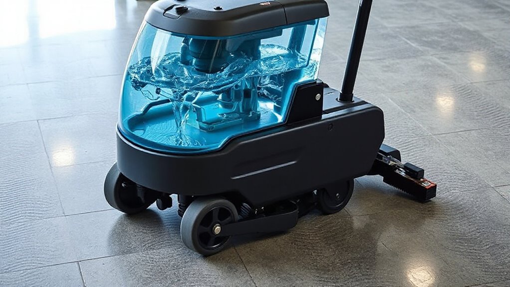 top textured tile floor scrubbers