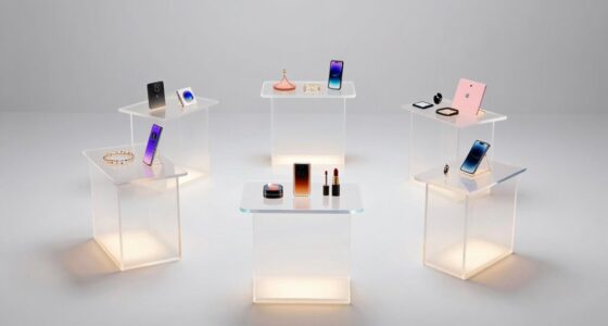 obere durchsichtige Fototische