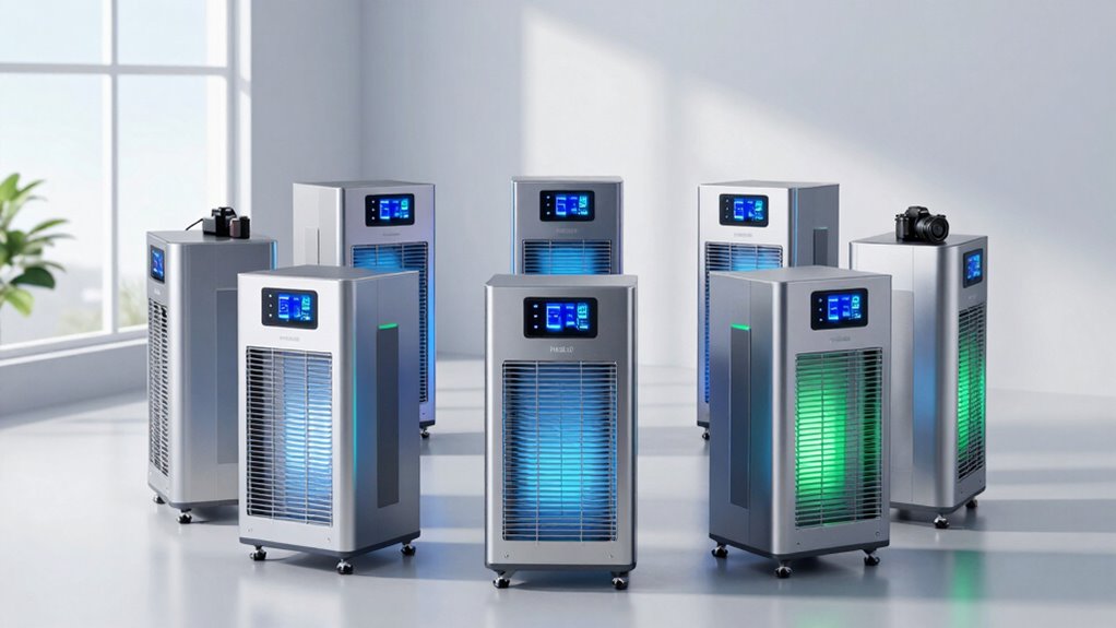 Top-Ventilatoren HEPA-Kombis