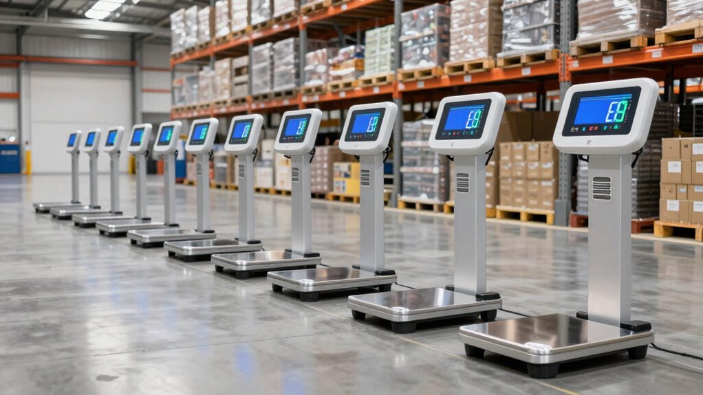 top warehouse floor scales