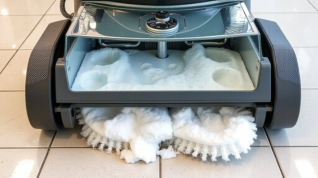 top water tank floor scrubbers